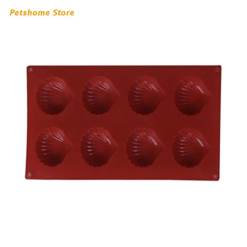 

LX9C 1 Piece Shell Shaped Silicone Chocolates Form Moulds Silicone Baking Moulds for Cake Making Hard and Soft Candies Gummy