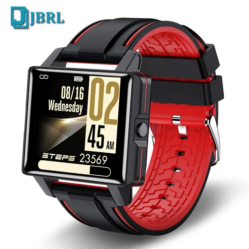 Квадратные умные часы с Bluetooth мужские и женские Full Touch поддержкой фитнес браслета