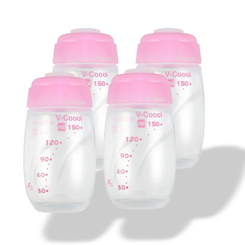 Бутылочка для хранения грудного молока детей бутылочки кормления новорожденных