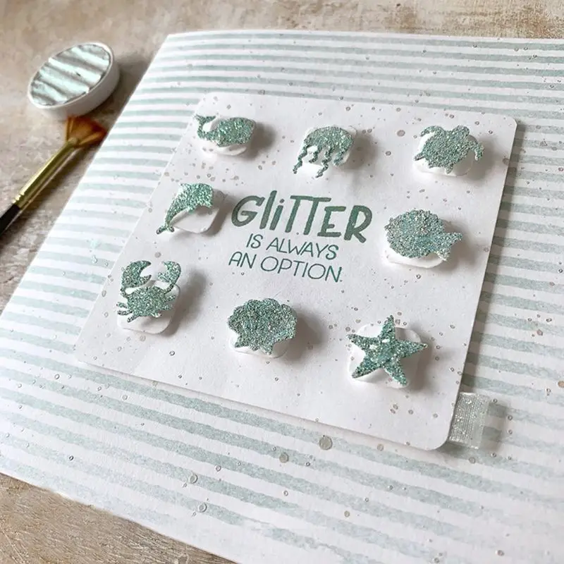 Корпус Осьминог Краб металлический Трафаретный вырубной штамп Скрапбукинг