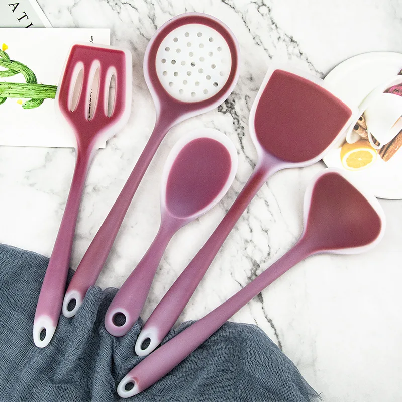 

6Pcs Cooking Tools Set Utensils Kitchen Silicone Non-Stick Temperature Resistance Cookware Kitchen Tools