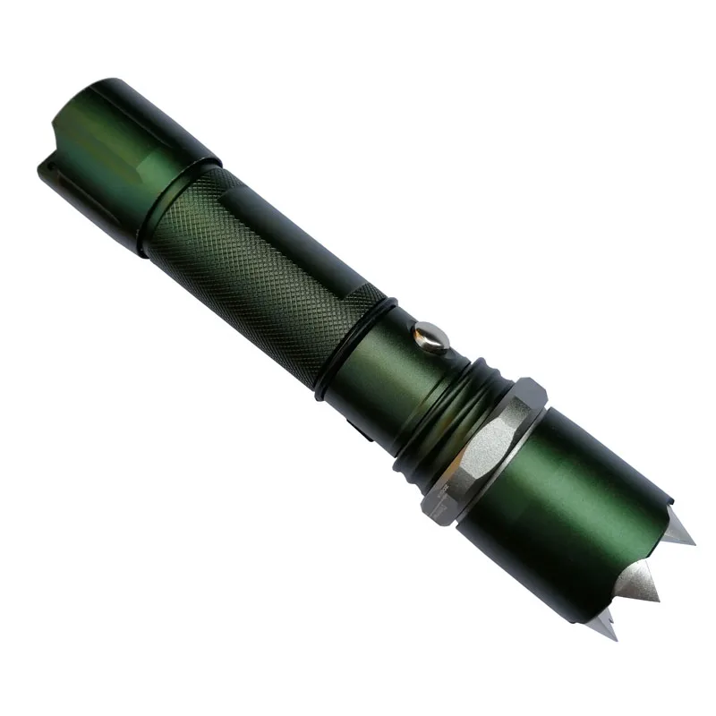 

T6 Lamp Bead Electric Torch LED Zoom Aluminum Alloy Outdoor Self-defense Long-range Charging Flashlights 3 FilesRotationFocusing