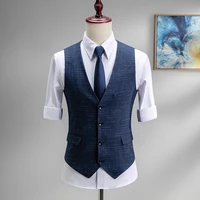 winter fashion slim fit sleeveless tops men vintage printed mens vest autumn casual all match outerwear 003