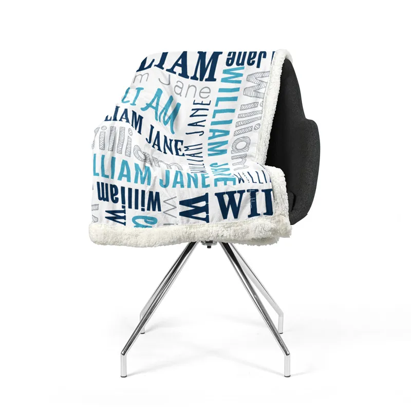 Индивидуальное детское одеяло Пеленальное постельное белье пеленка для