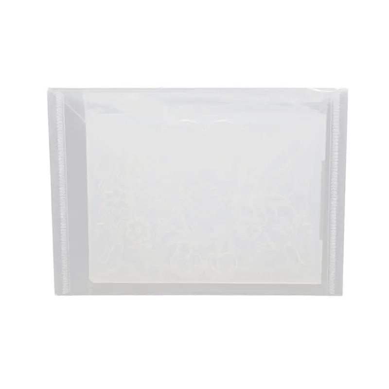

5pcs Resealable Clear Plastic Seal Bags Storage Case For Cutting Dies Stencil Album Stamp Crafts 72XF