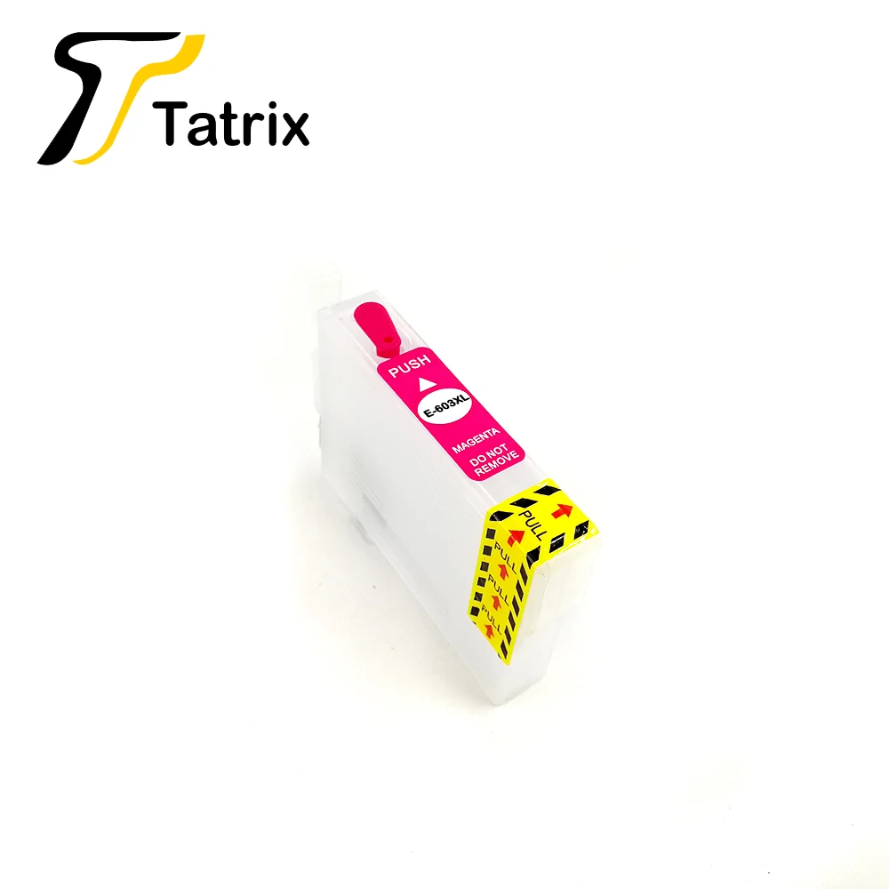 Чернильный картридж Tatrix 603XL T603 T603XL многоразовый для принтеров Epson с чипом ARC на |