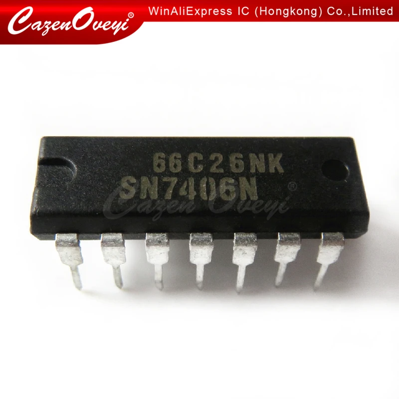 

5 шт./лот SN7406N SN7406 DIP-14 в наличии
