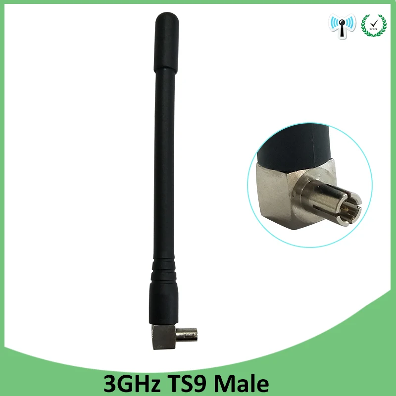 Антенна 3G 4G lte 3dbi с разъемом TS9 антенна 1920-2670 МГц IOT для модема Huawei беспроводные