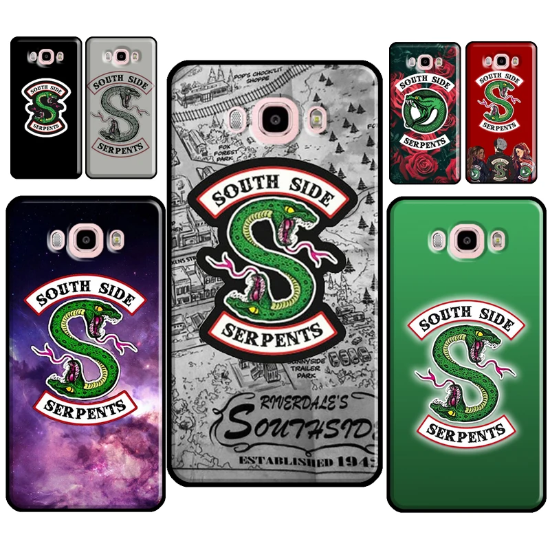 Южнобоковые Serpents Riverdale для Samsung Galaxy J3 J5 J7 J1 2016 A3 A5 2017 A6 A8 A9 J8 J6 J4 J2 Core 2018 чехол