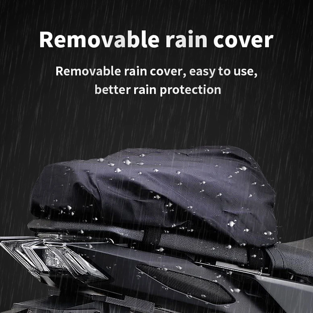 Сумка на заднее сиденье мотоцикла черная сумка седло для инструментов |