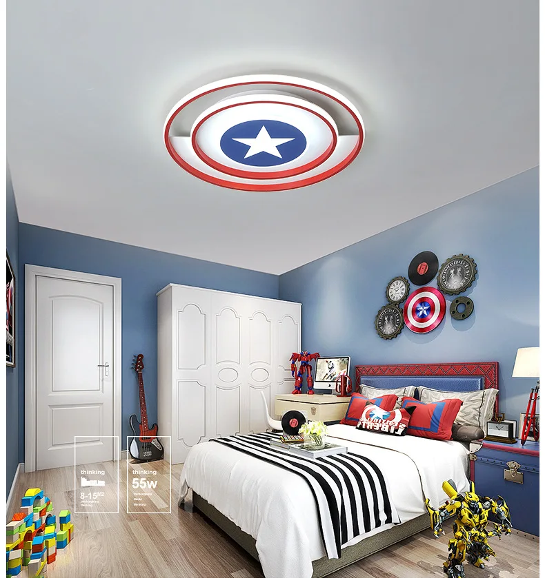

Children's room ceiling light minimalist modern boys and girls light in the bedroom Nordic creative room light led eye lamp