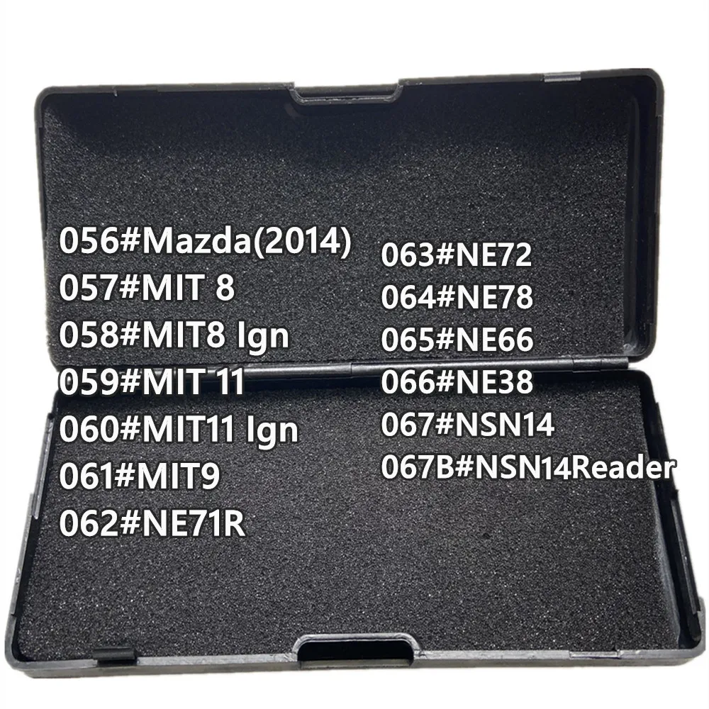 

56-67 LiShi 2 in 1 tools Mazda 2014 MIT8 MIT11 MIT9 MIT6 NE71R NE72 NE78 NE66 NE38 NSN14 direct reader auto locksmith tools