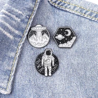 alloy pines pins metal astronaut star brooch enamel pin woman clothes brooches for women badges on backpack badge jewelry gift