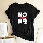 Нет ESN футболка с принтом женские ладони Графический топы для женщин 2020 топы, футболки женские короткий рукав Повседневная Свободные футболки Camiseta Mujer