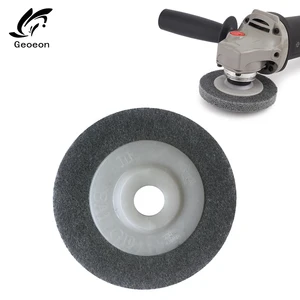 1 шт. 100*16 мм нейлоновое волокно для полировки сыворотки, нетканое абразивное колесо, нейлоновое волокно, абразивный диск для колес A69