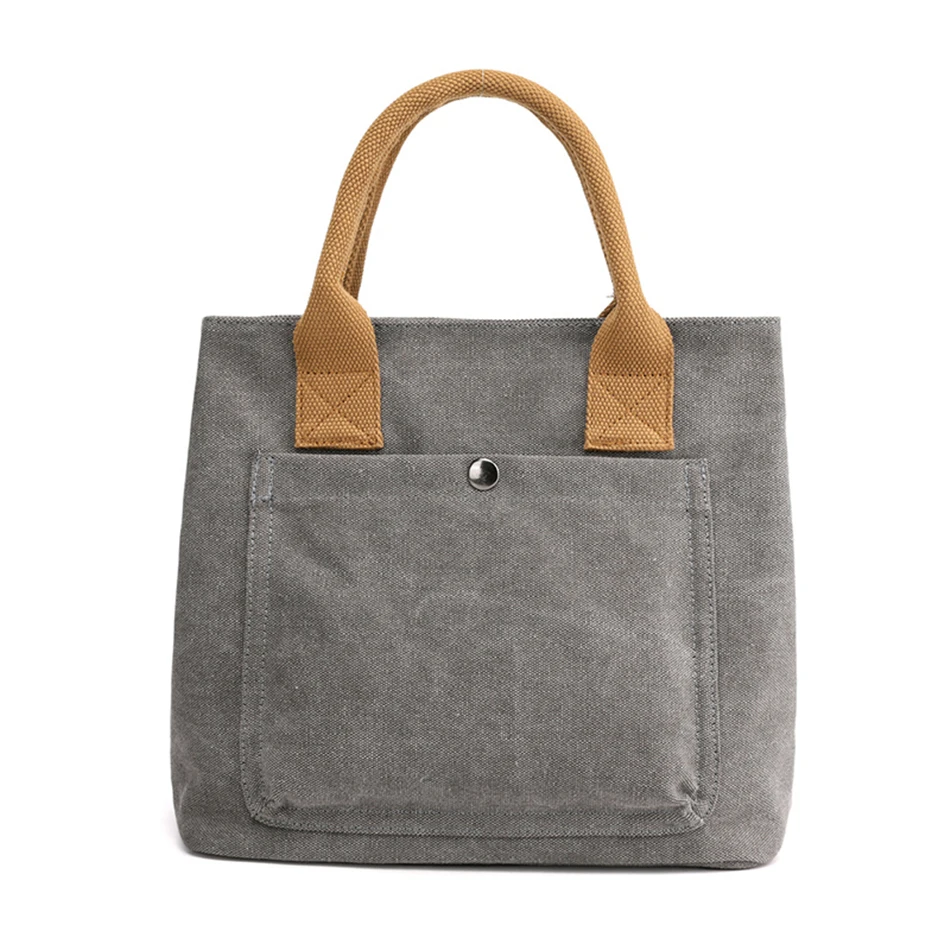 

New Casual Totes Bag Super Quality Canvas Bags for Women 2021 Simple Female Brand Top-handle Bags Designer Hasp Style Sac A Main