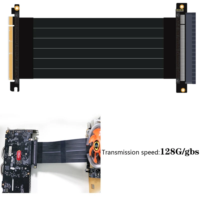 Gen3.0 PCI E 3 0 16X графическая карта Вертикальная откидная подставка | Компьютеры и
