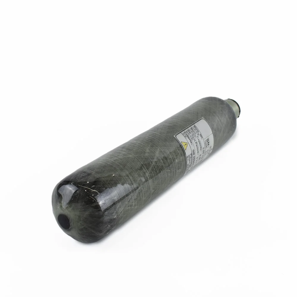 Цилиндр из углеродного волокна 4500psi 300bar 30Mpa 0.5L 500cc M18 * 1 5 для пейнтбольной винтовки