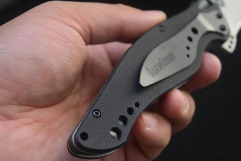 Trskt Ker 1595G10 Флиппер складной нож G-10 ручка 8Cr13mov лезвие инструмент для выживания