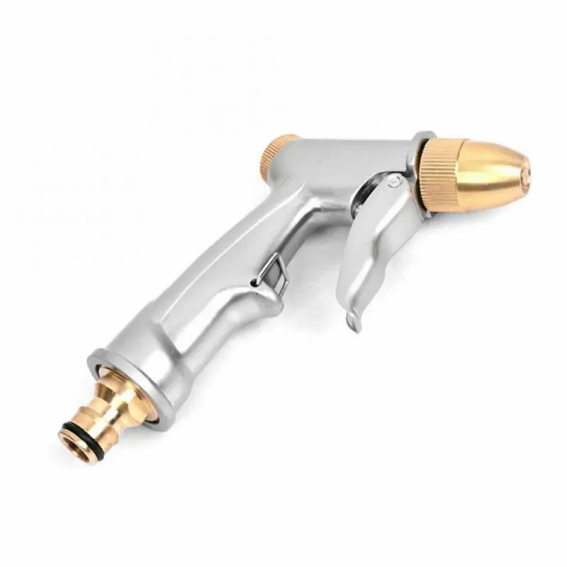 

Car High Pressure Water Gun Spray Gun Metal Alloy Nozzle Garden Hose Pipe Lawn Car Wash Sprinkler Cleaning Tool