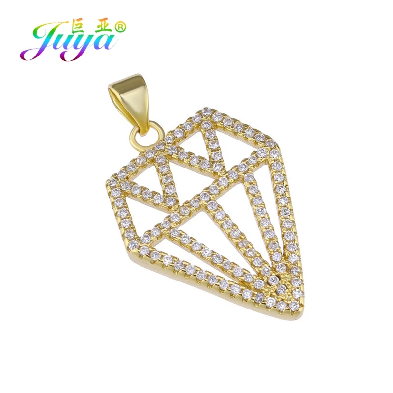 Juya DIY модные ювелирные изделия материал ручной работы золото/серебро/розовое золото бабочка кошка Fishe звезда Фрукты Виноград Подвески поставки - Окраска металла: Gold