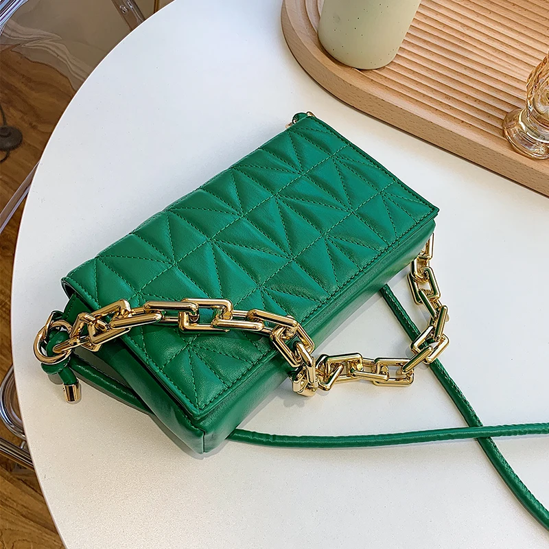 

Lattice Square Armpit bag 2021 Summer New PU LeatherWomen's Designer Handbag Small Shoulder Messenger Bag Phone Purses Travel