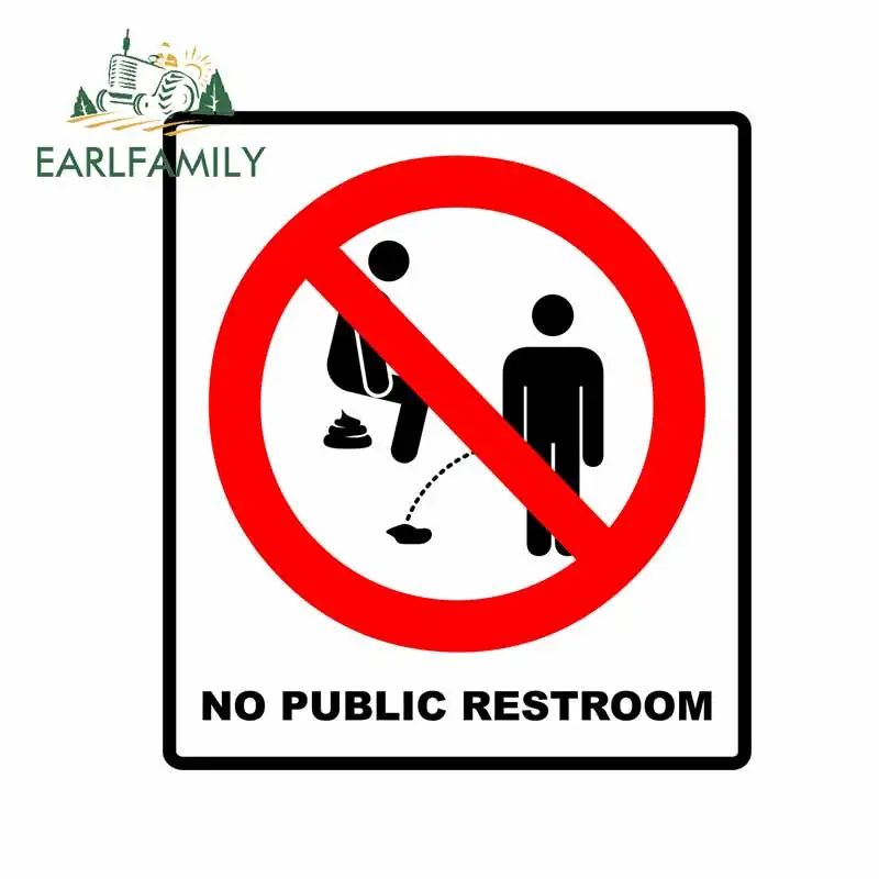 EARLFAMILY 13 см x 11 7 для предотвращения мочки Мультяшные наклейки на автомобиль