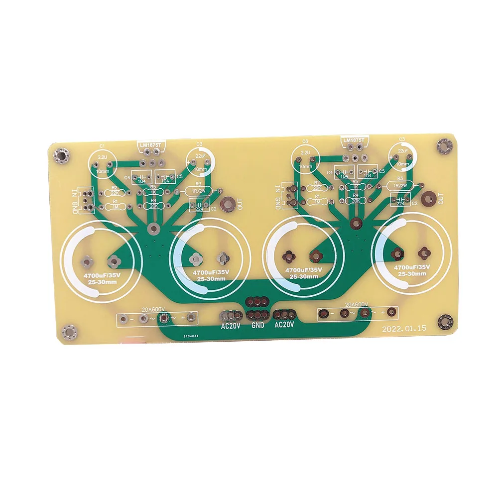 

Nvarcher LM1875/LM3886 Power amplifier PCB board module 30W PCB