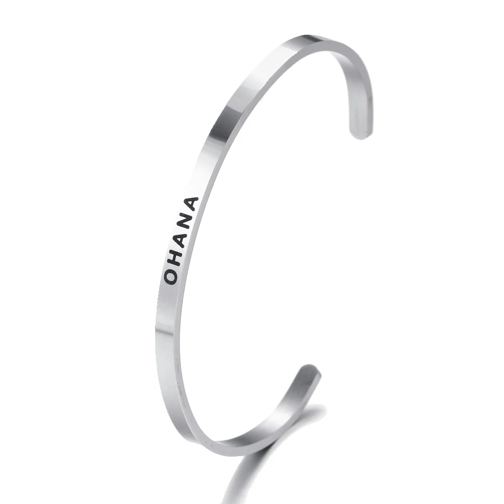 Один прыжок в то время мода пословица браслет посеребренный Браслет манжета