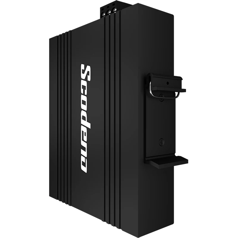 Промышленный Неуправляемый коммутатор Ethernet IEEE802.3af/at 5 портов 10/100 Мбит/с DIN-рейка