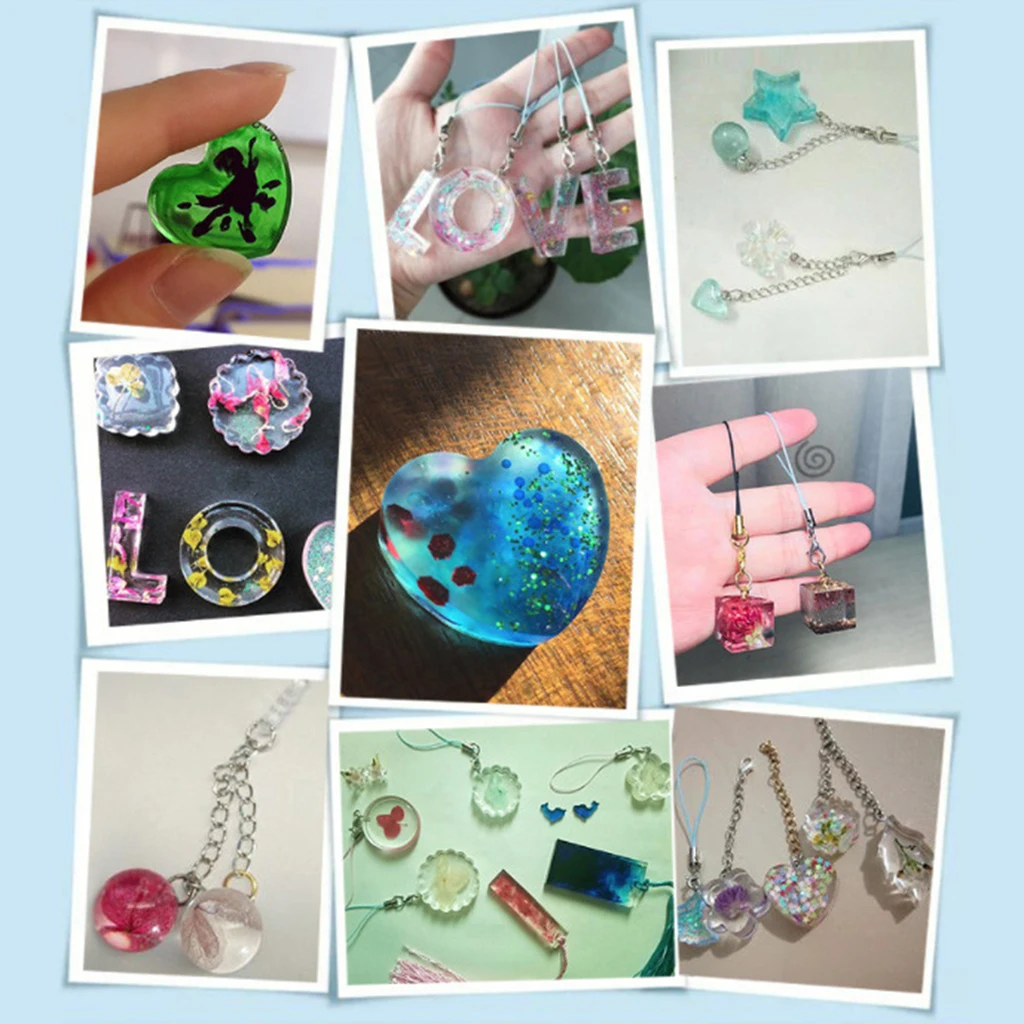 

Resin Casting Tools Kit W Polishing Tool Drill Bit DIY Jewelry Craft Making