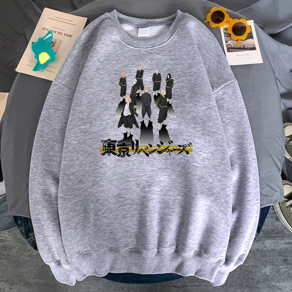 

Мужская толстовка с капюшоном и карманами, в стиле Харадзюку