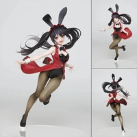 original taito anime prize figure date a live tokisaki kurumi bunny girl ver pvc model doll toys colletible figurals