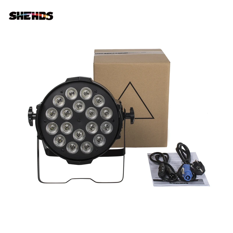 Светодиодный прожектор SHDHDS из алюминиевого сплава 18x18 Вт RGBWA + UV 6 в 1 /18x12 RGBW 4