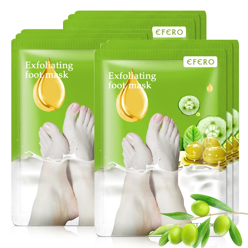 

5bag=10pc Moisture Foot Mask Renewal Remove Dead Skin Foot Peel Mask Socks For Pedicure Socks Exfoliating Peeling Feet Mask Care