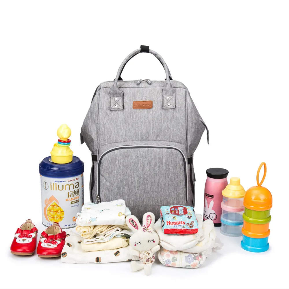 Сумка для подгузников мам с USB рюкзак и Новый Модный водонепроницаемый