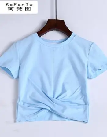 

2020 women t shirt friends new hot style letter friends print Red short brown sleeve t-shirts Europe