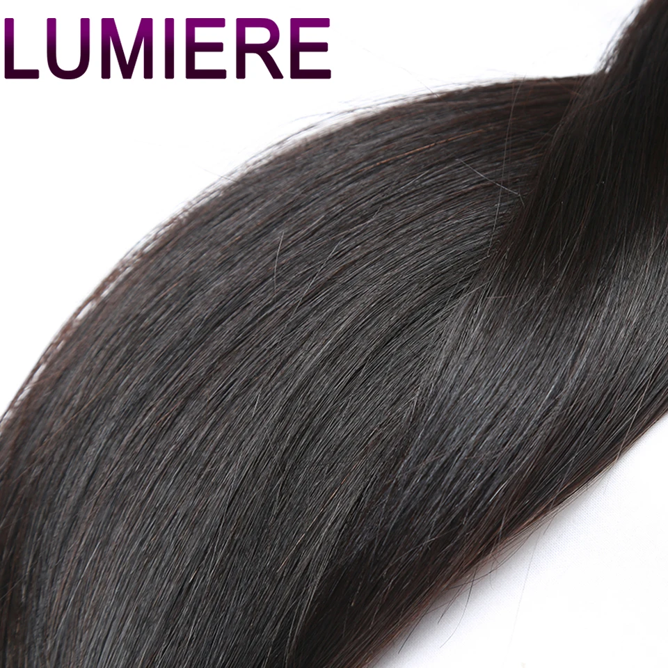 Волосы Lumiere перуанские волосы прямые пряди чки волос человеческие для