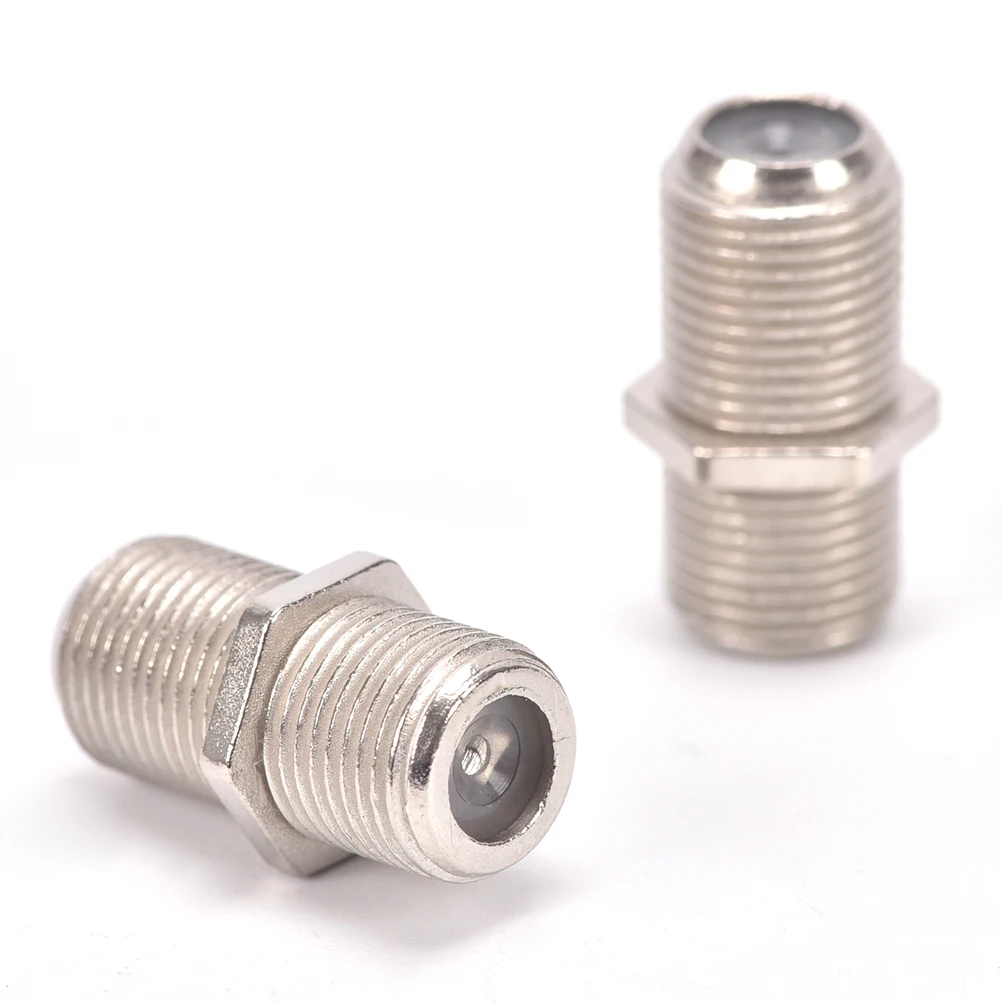 Коннектор-переходник типа F разъем F/F Jack RG6 коаксиальный кабель высокого