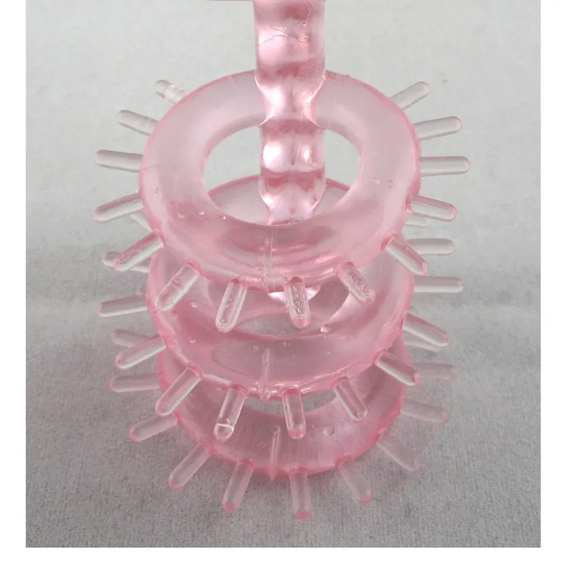 Силиконовое кольцо для пениса мужчин эротическое удлиняющее с задержкой Тройное