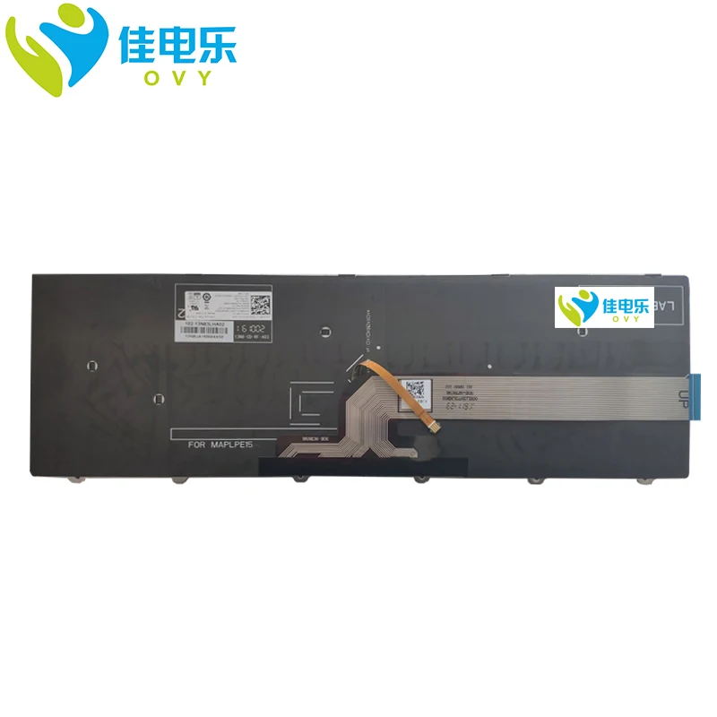 Клавиатура для ноутбука OVY US DELL Inspiron 15 3000 5000 3541 3542 3543 5542 5545 5547 17 с подсветкой