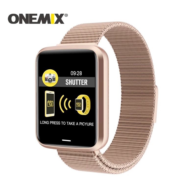 Смарт-часы ONEMIX с пульсометром и тонометром Модный фитнес-трекер Bluetooth | Спорт