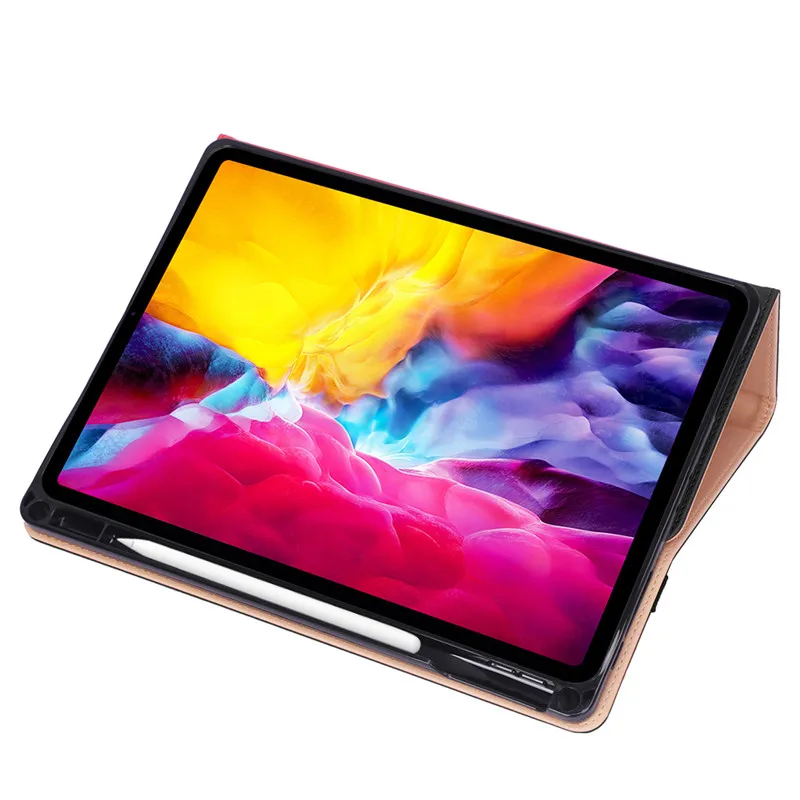 

Case For 2020 11" iPad Pro 11" Case Luxury PU Leather Flip Cover with Pencil Holder Case for iPad Pro 11 2020 Case Cover Coque