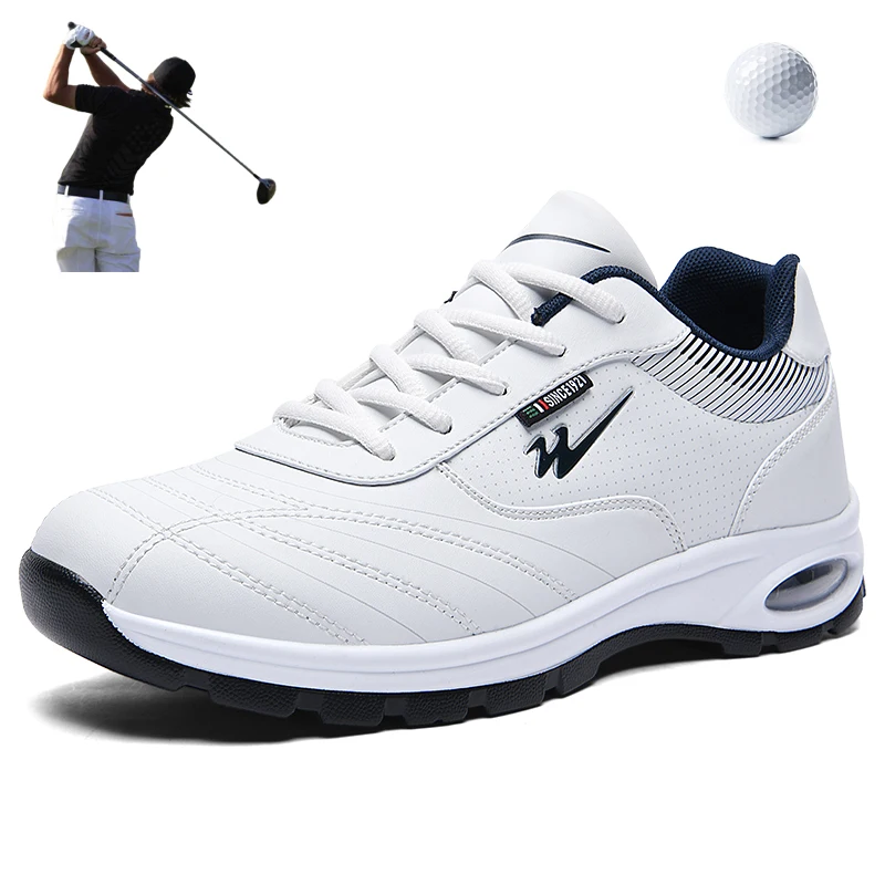 

Fall New Outdoor Golf Shoes Men's Non-slip Grass Sports Golf Training Shoes Men Comfortable Leisure Sneakers Golfer