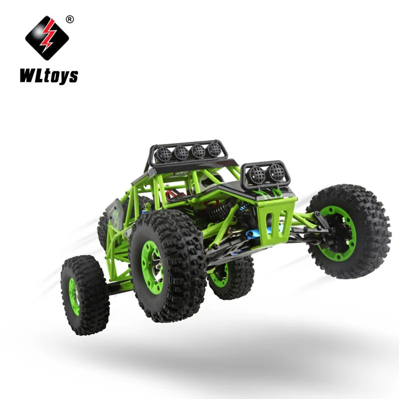 Wltoys 12428 RC автомобиль 1/12 2,4G 4WD электрические машины матовый Рок Гусеничный RTR радиоуправляемые игрушки автомобиль внедорожник йети