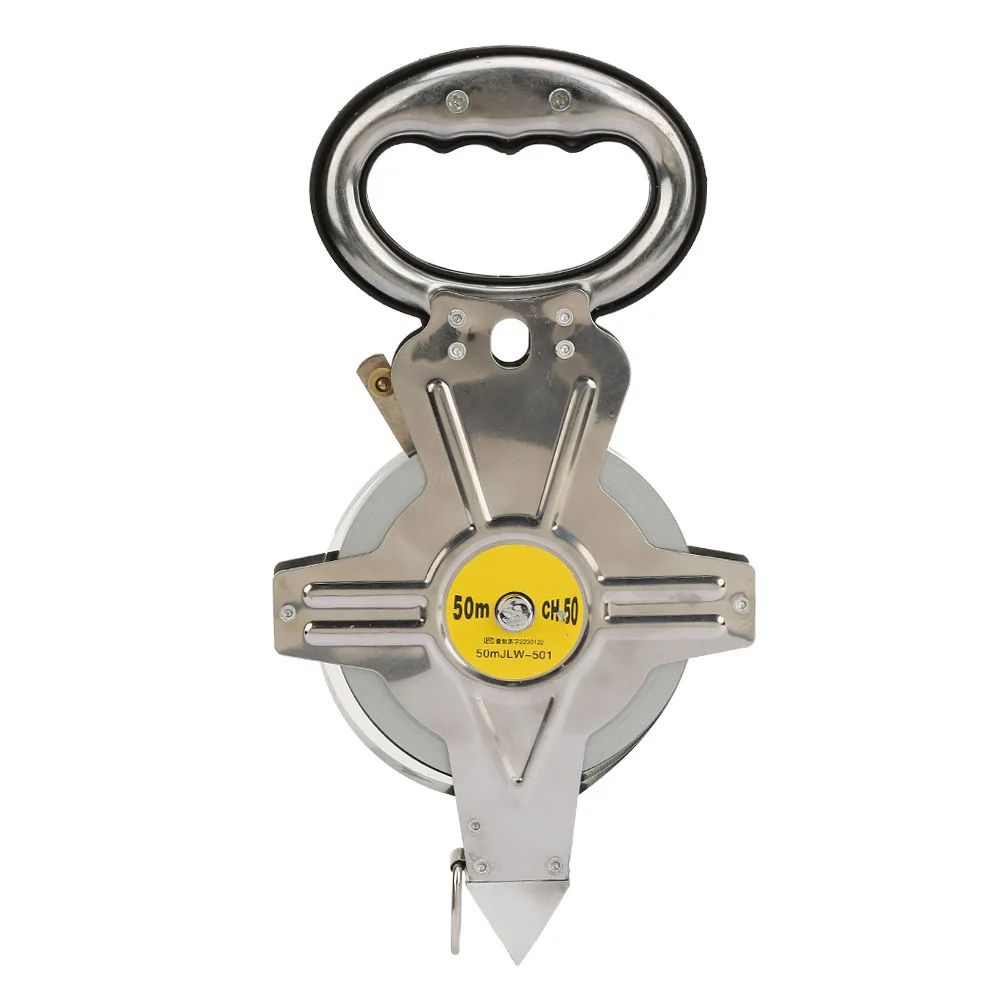 

Измерительная лента из нержавеющей стали, 50 м, выдвижная, метрическая, инженерная