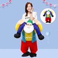 1pc clothing funny creative interesting santa claus costume party supplies for christmas party carnival