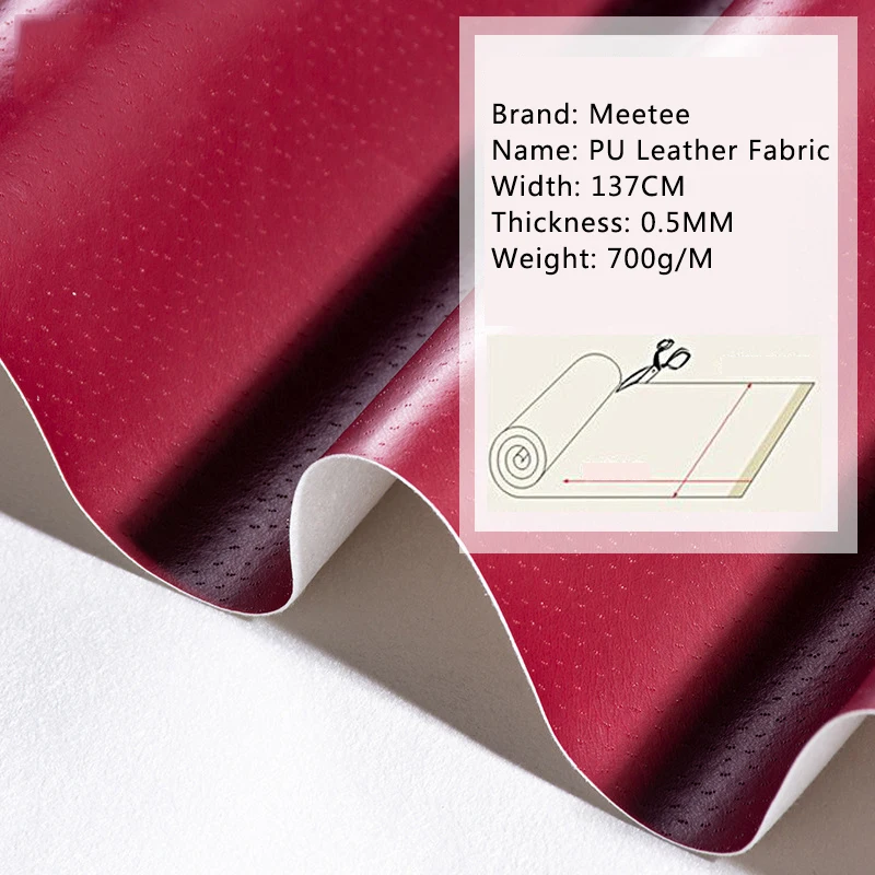 Meetee 95X137 см толщиной 0,5 мм ПУ Синтетический кожаный диван из ткани домашний имитация кожи DIY сумки украшения ремесла аксессуары SL019