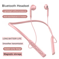 g02 tws wireless earphones magnetic bone conduction neckband built in memory waterproof sport headset noise cancelling with mic