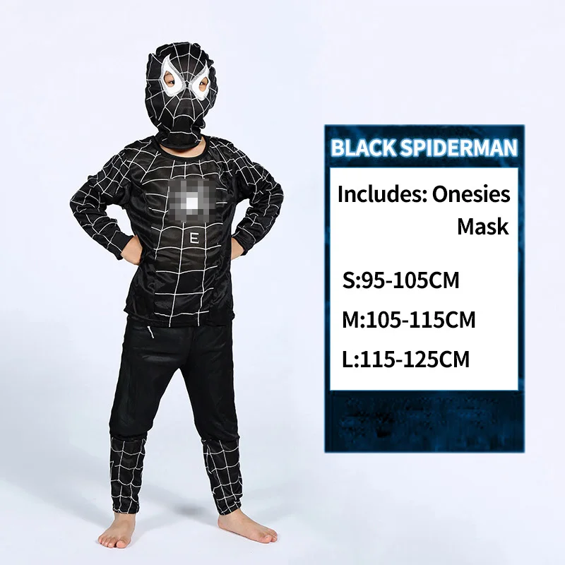 Костюм Venom для косплея персонажа из фильма Веном; Карнавальный костюм супергероя на Хэллоуин; карнавальный костюм; Детские костюмы для Хэллоуина - Цвет: 8.8-12.71